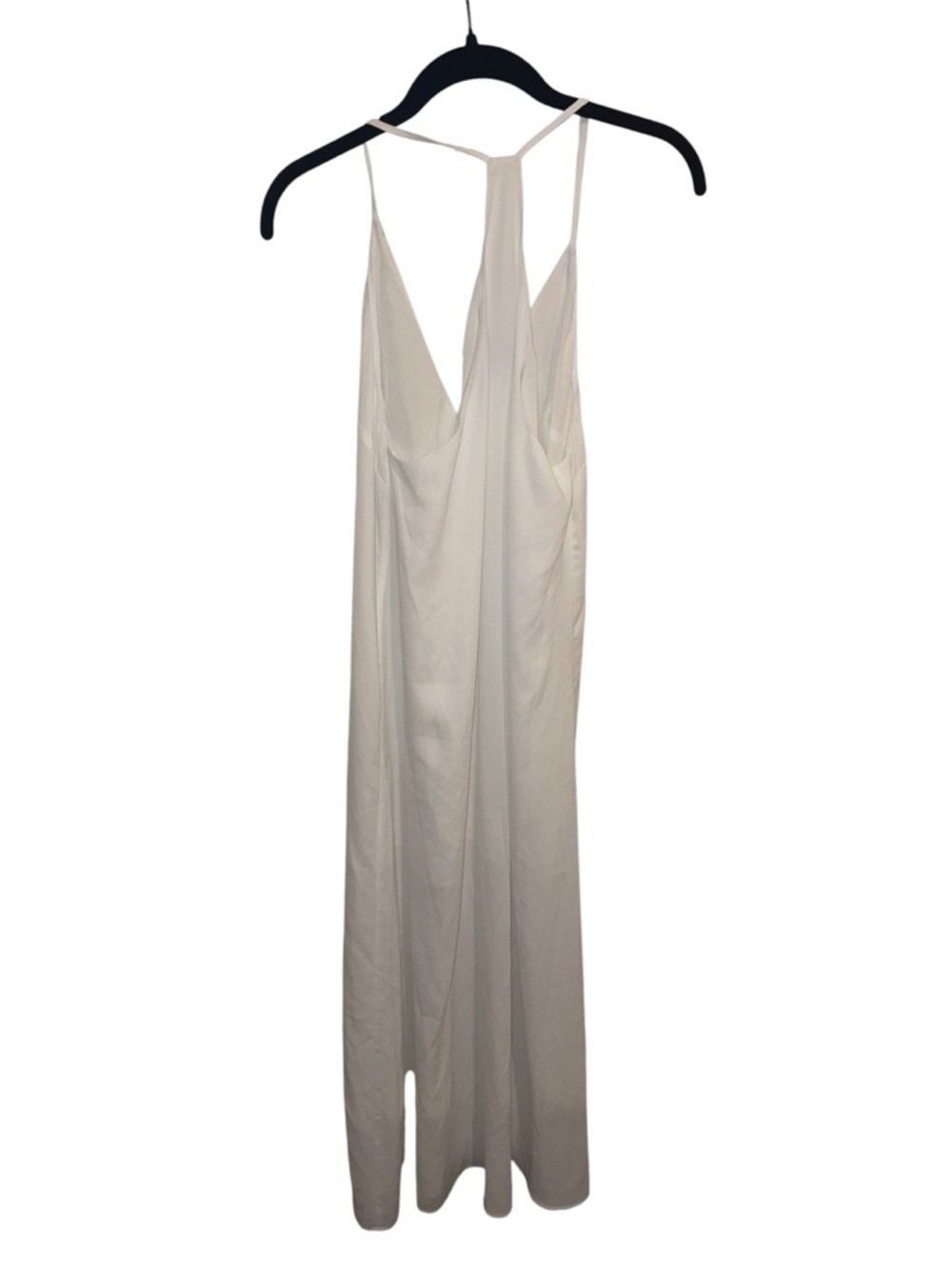 Keepsake White V Neck Open Back Maxi Slip Dress Small Revolve - Picture 7 of 7